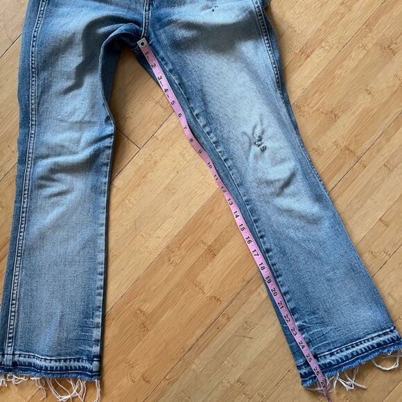 AMO Jane crop flare jeans in Blue Bell style - Picture 12 of 16